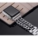 Secbolt Stainless Steel Bands Compatible Apple Watch 38mm 40mm iWatch Series 5, Series 4, Series 3, Series 2, Series 1, Sport, Edition, Silver